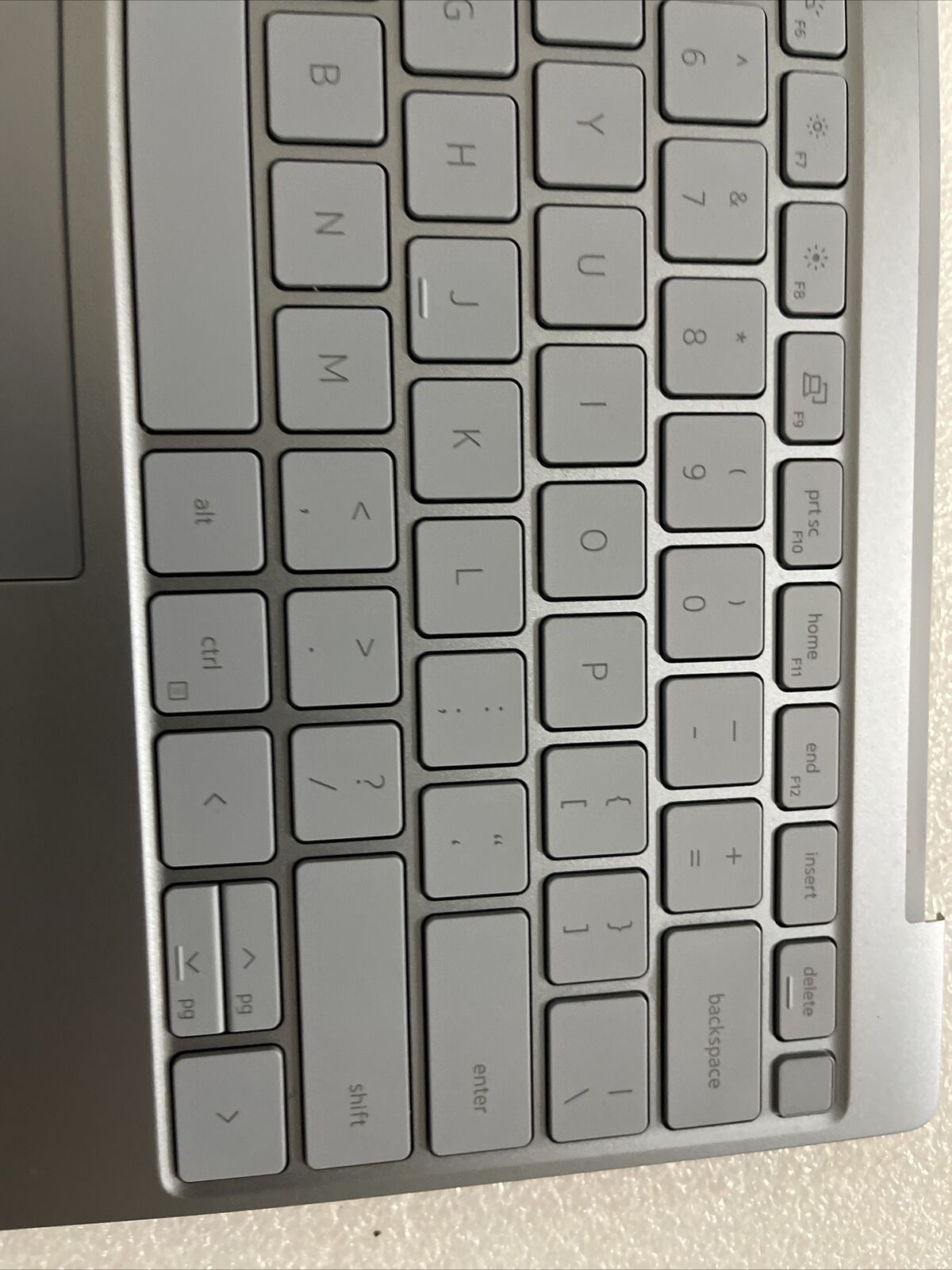 Dell XPS 9315 Laptop Palmrest Touchpad US Keyboard Speakers Sky Blue TKH4F N2P9