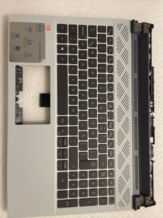 Dell G15 Ryzen 5510 5511 5515 Laptop Palmrest Spanish Backlt Keyboard FK7HR H1D5