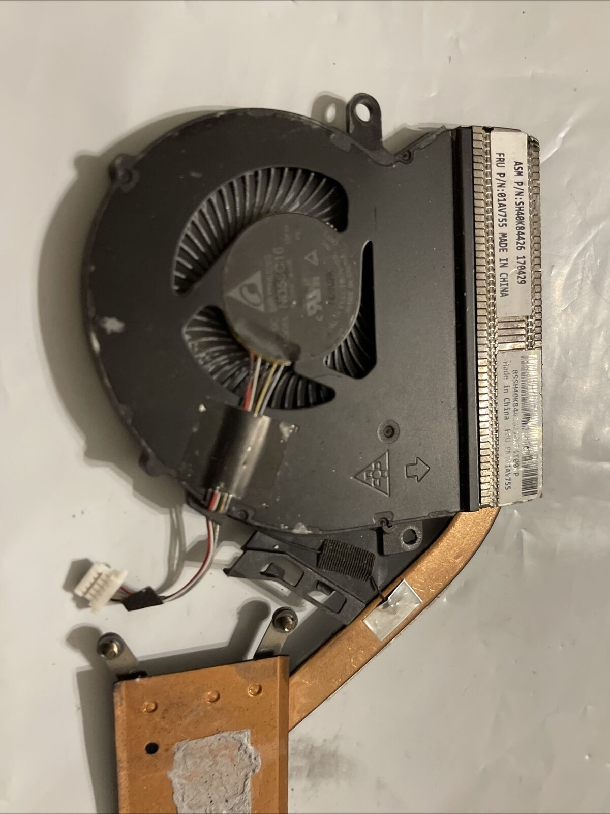 Lenovo Yoga {11e 3rd Gen} 11e 4th Gen Thermal Heat Sink Fan 01AV755 01AV754 ata