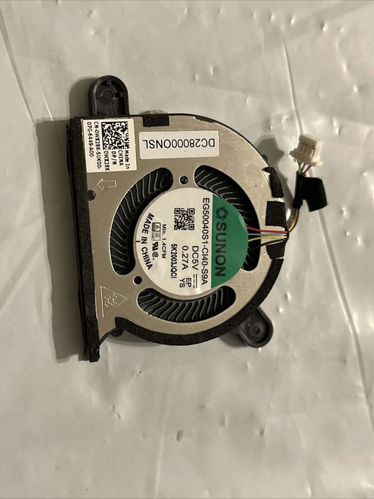 Genuine Dell XPS 13 9310 13.3" Laptop CPU Cooling Fan WX28K 0WX28K