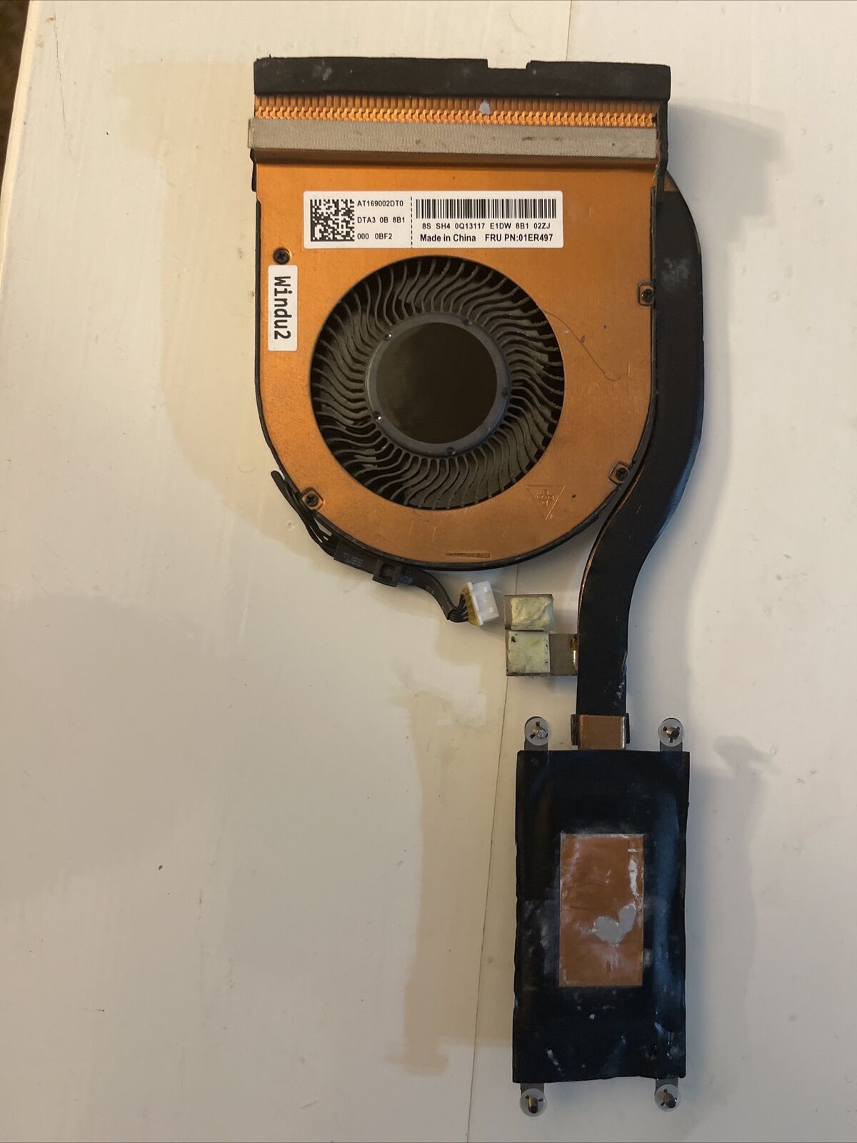 Genuine Lenovo Thinkpad T480 T470 UMA CPU Heatsink Cooling Fan 01ER499 01ER498