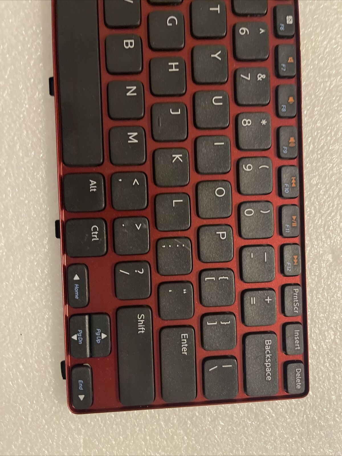 DELL Inspiron 1120 1121 1122 Red US English No Backlight Keyboard 0XJT49