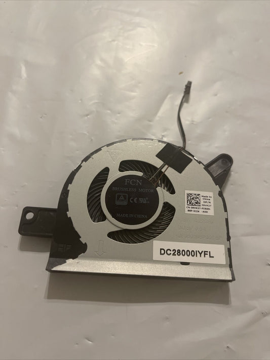 Genuine Dell Latitude 5580 5590 CPU Cooling Fan DC28000IYFL 09VK27 9VK27 P2