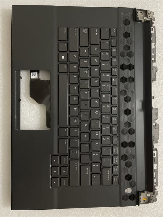 Genuine Dell Alienware M15 R4 Palmrest US English Backlit Keyboard T17R7 SF P6