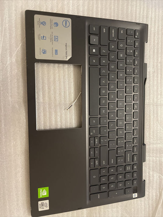 Dell Inspiron 7500 15.6" Laptop Palmrest US BCL Keyboard 6MTCV  P3 H1