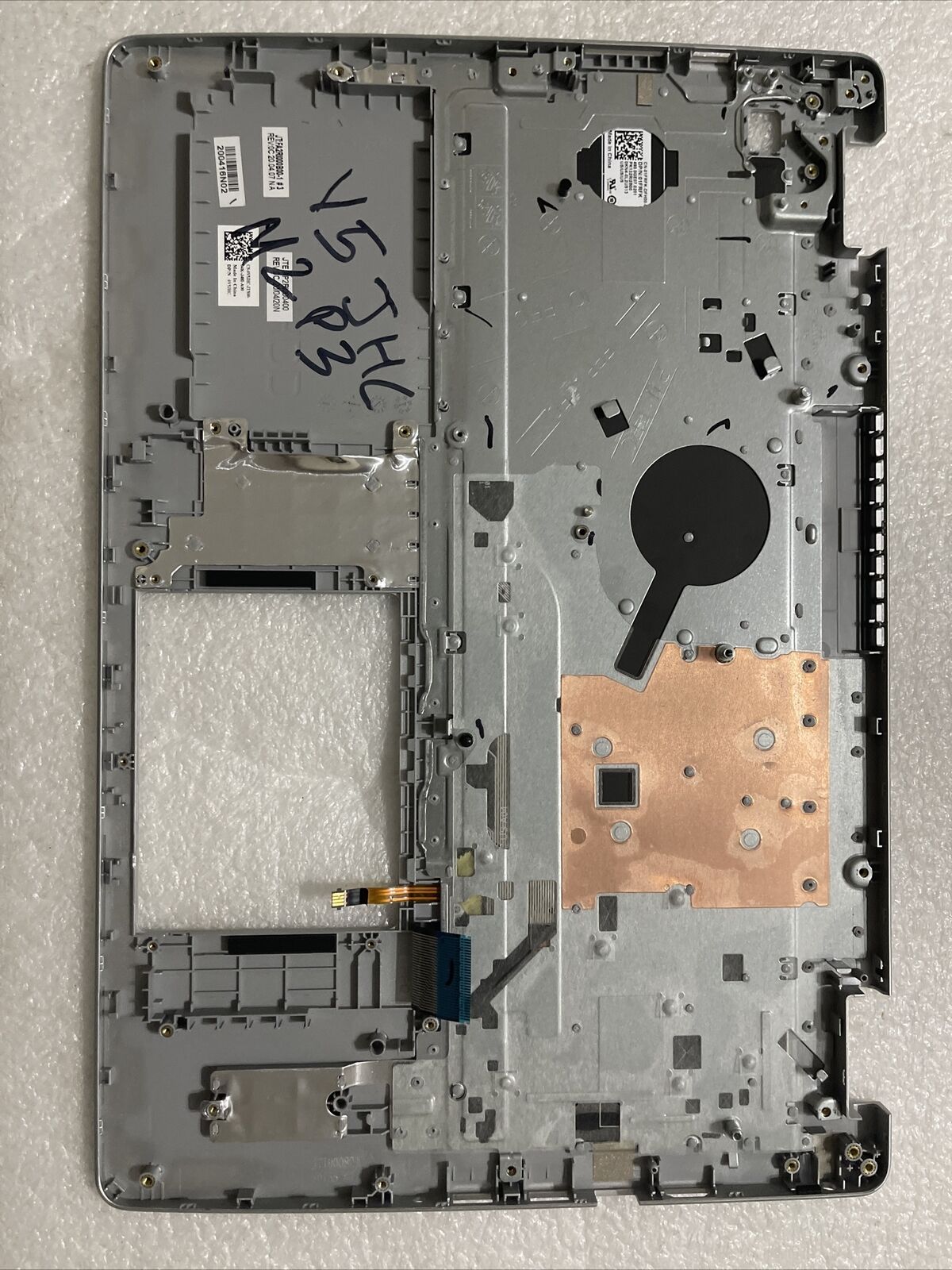 Dell Inspiron 5593 Palmrest US Backlit Keyboard 2X1FH V5JHC NO-TypeC M2 P3