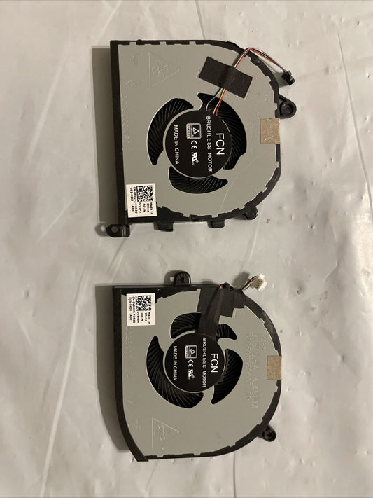 Genuine Dell XPS 15 7590 DELL Precision 5540 CPU GPU Cooling Fans F01PX V9H8N