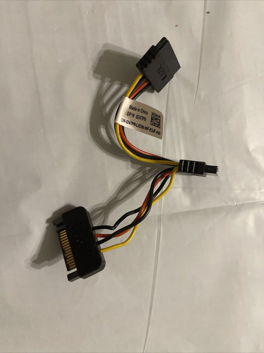 Genuine Dell Precision T3420, 3420 SFF SATA HDD Splitter Cable 247PN 0247PN