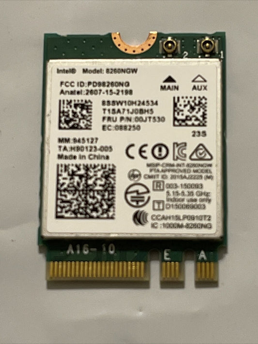 Lenovo ThinkPad X1 Carbon 14" 4th Gen OEM Wireless WiFi Card 8260NGW 0JT530 ata