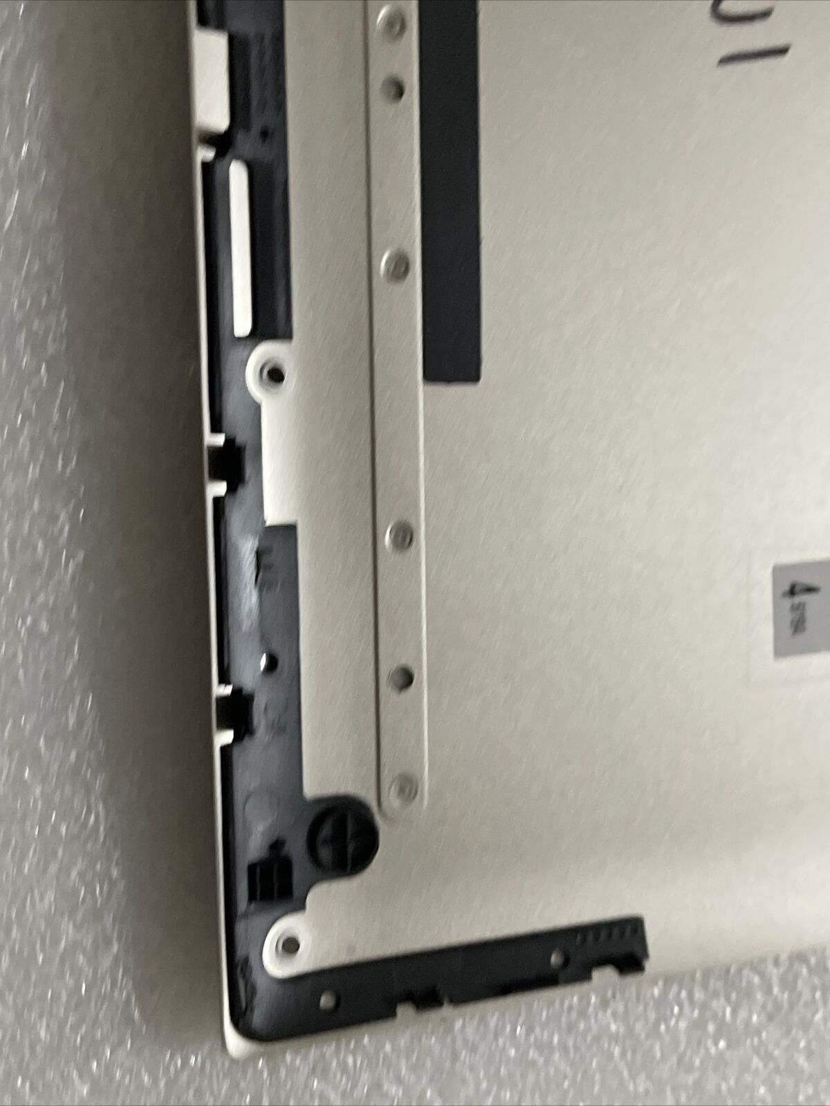 Lenovo Yoga C740-14IML Bottom Base Cover Mica AM1FG000210 H1 N1 Broken tabs Read