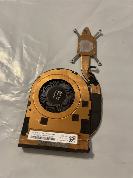 Original Lenovo ThinkPad T490 CPU Heatsink Cooling Fan FRU 01AY994 Ata