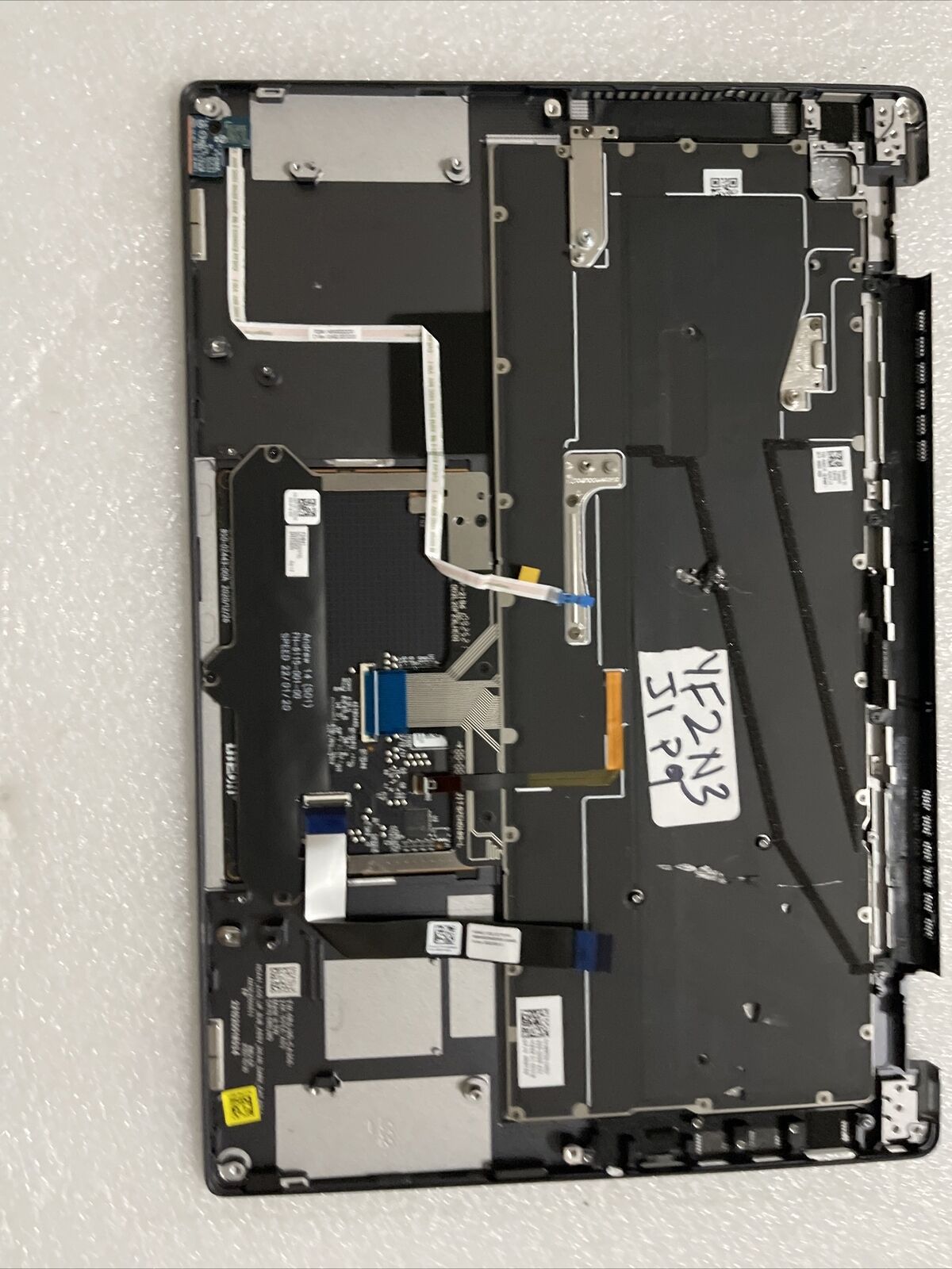 Genuine Dell Latitude 9430 Keyboard Palmrest Gray   R0J9D YF2N3 J1 P9 Grade A