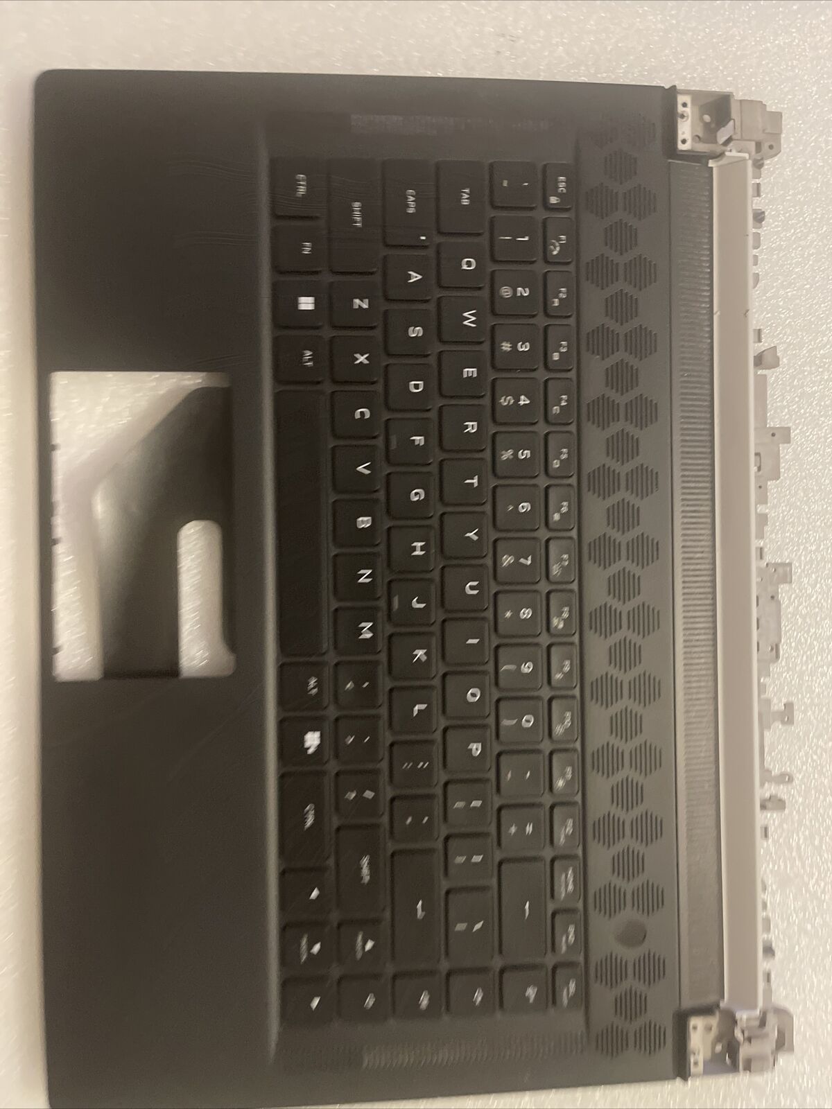 Dell Alienware X15 R1 R2 Palmrest US English Keyboard  386PV 5VHRX H1 P2 P1