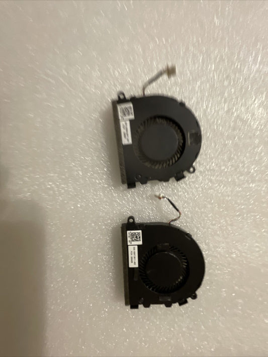 Genuine Dell Latitude 3300 3310 Cpu both cooling fans 09J90W 0WH7XP 9j90w wh7xp