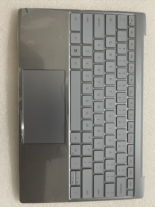 New Dell XPS 9315 Laptop Palmrest Touchpad Keyboard Speakers Sky Blue TKH4F N3P9