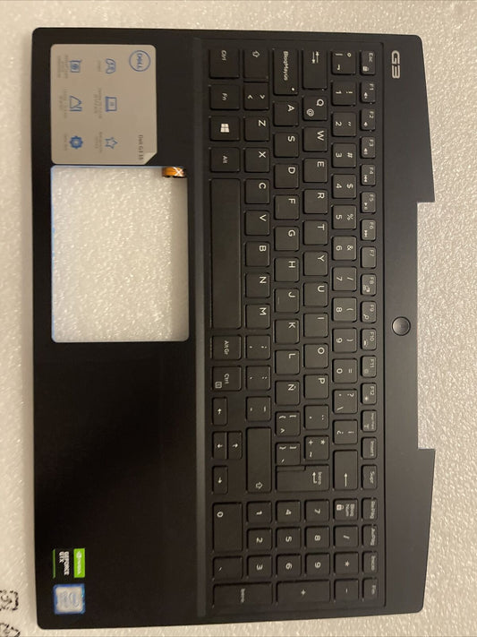 New SPANISH Dell OEM G Series G3 3590 Palmrest Keyboard GRGDC P0NG7 H2 T1