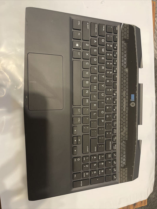 Genuine Dell Alienware M15 15.6" Laptop Palmrest Touchpad Keyboard VNPDJ P4 T3