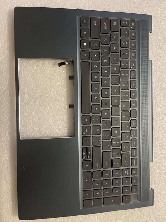 Dell Inspiron 16 Plus 7610 Laptop Palmrest US/EN Keyboard 0YRKJM H3P4 Dented