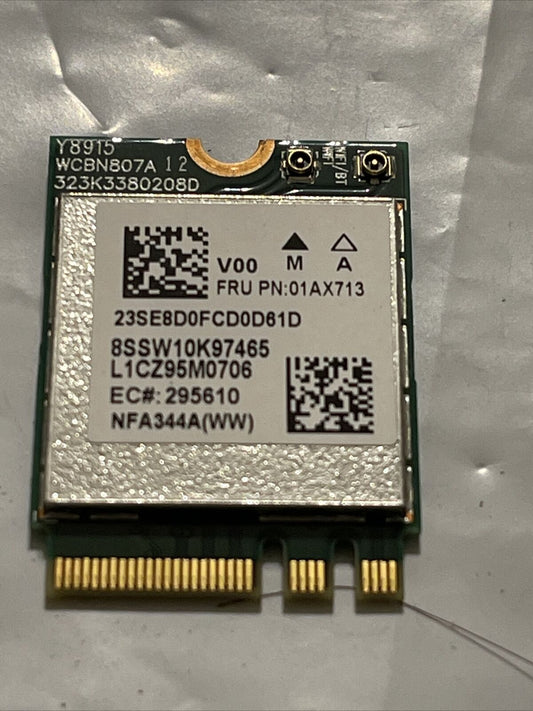 Lenovo Yoga 710-15IKB 80V5 15.6" Wireless WiFi Card  QCNFA344A ata 01AX713