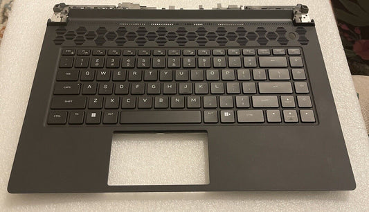 DELL ALIENWARE M15 R6 R7 LAPTOP US BACKLIT  KEYBOARD PALMREST BLACK 1F2H0 LR H2