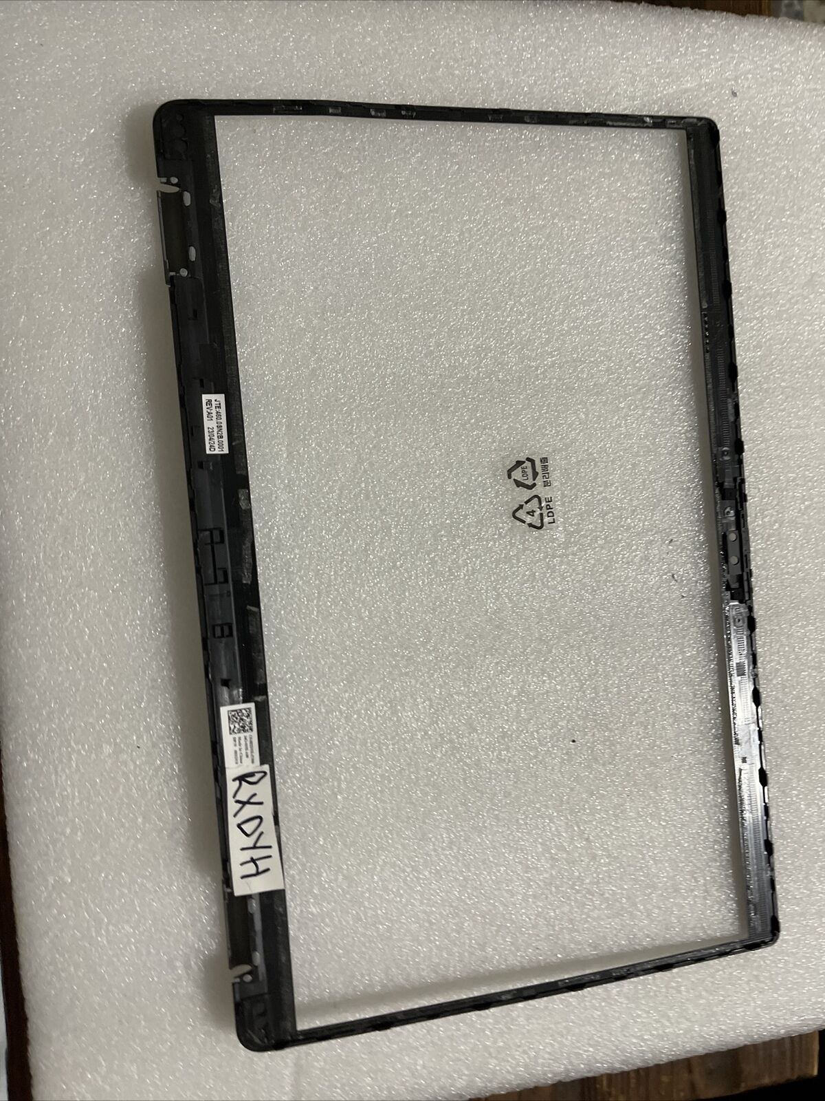 Dell OEM Latitude 5540 Precision 3580 3581 15.6" Front LCD Trim Bezel RXDYH H1N3