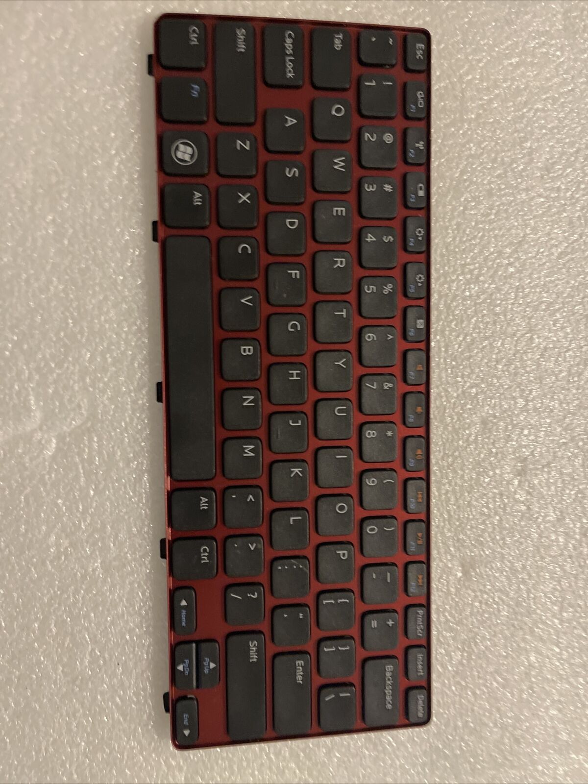 DELL Inspiron 1120 1121 1122 Red US English No Backlight Keyboard 0XJT49