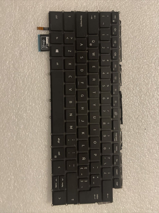 Genuine Dell XPS  9500 9510 Spanish Backlit Keyboard A19B19 F1GN1 0F1GN1 B1