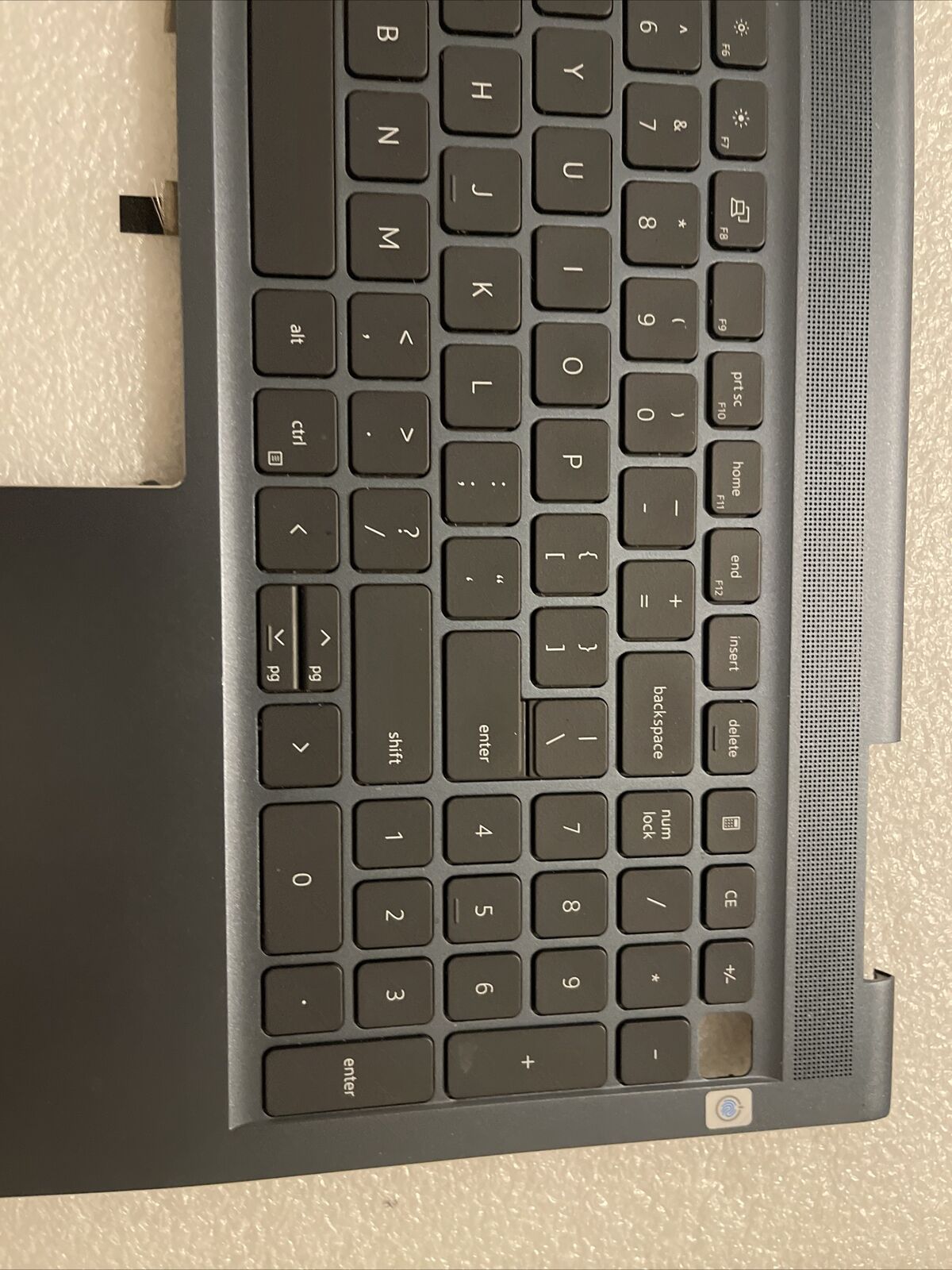 Dell Inspiron 16 Plus 7610 Laptop Palmrest US/EN Keyboard 0YRKJM  H1 P7 Dented