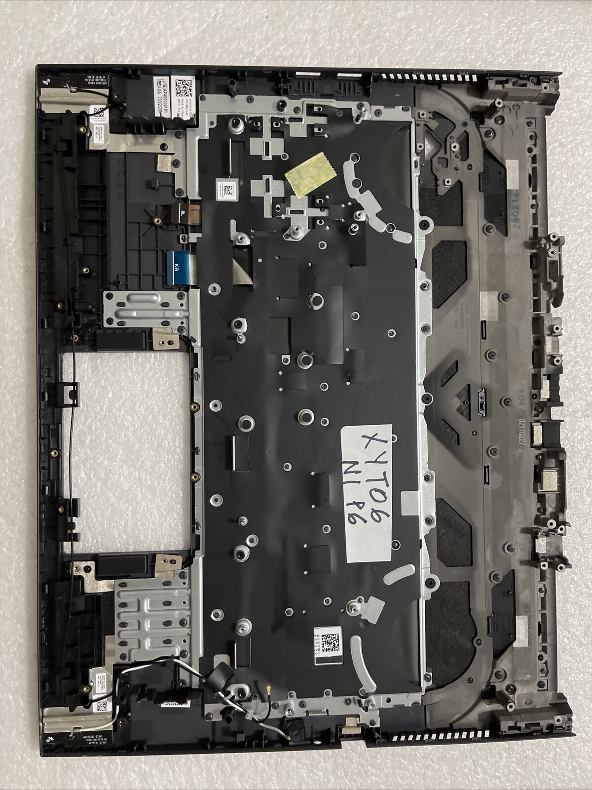 Dell G16 7630 G16 7635 Laptop Palmrest US Eng Backlit Keyboard XYT06 0XYT06 N1P6