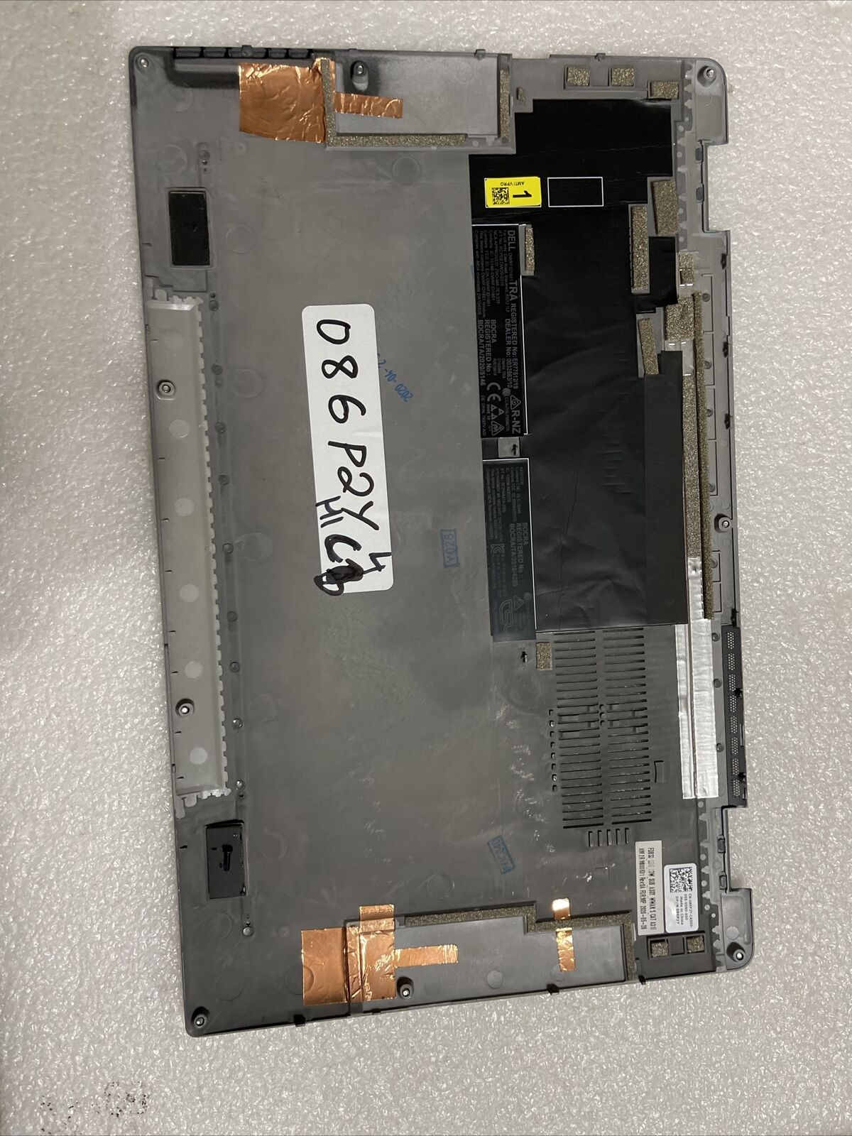 Genuine Dell Latitude 9510 E9510 Bottom Cover Lower Case 086P2Y 86P2Y C3