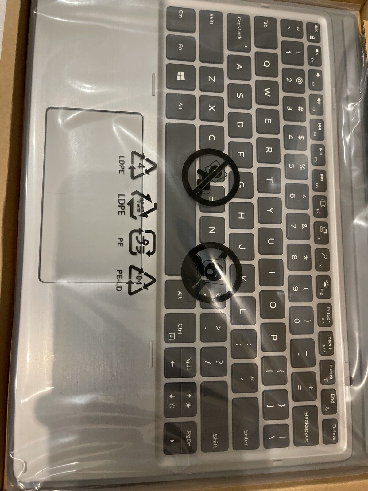 New Genuine Dell Latitude 7200 7210 2-in-1 Tablet Travel Mobile Keyboard 24D3M
