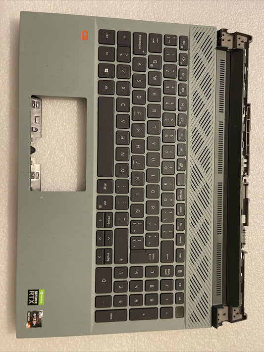 Genuine DELL G15 5510 5511 5515 Palmrest Keyboard 04CKKP 4CKKP H1 P2