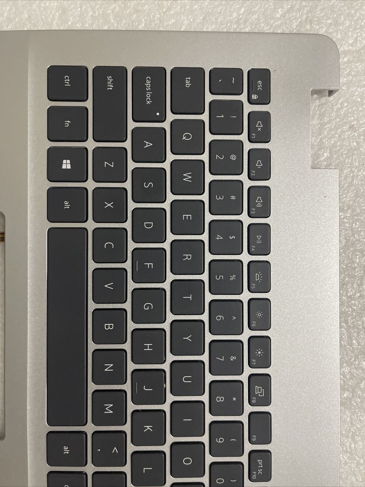 Dell Inspiron 5593 Palmrest US Backlit Keyboard 2X1FH V5JHC NO-TypeC M2 P3