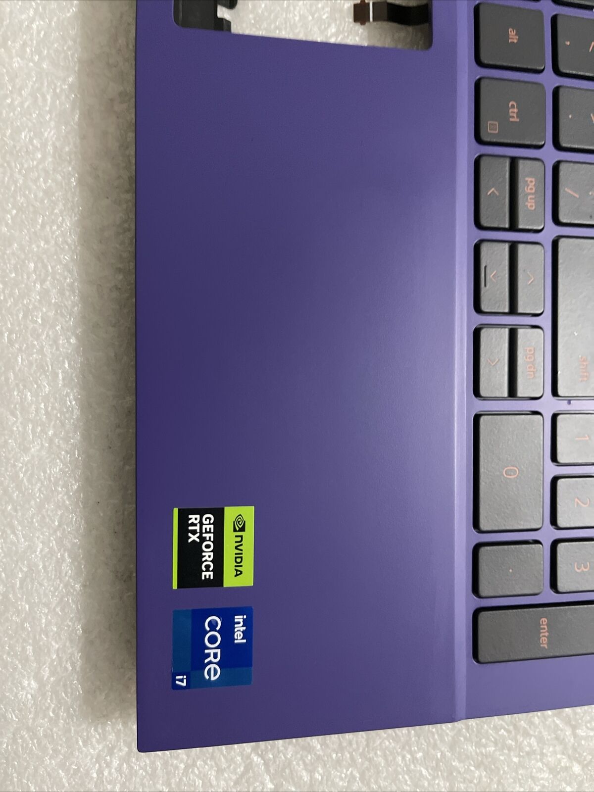 DELL G15 15 5535 G15 5535 Laptop Palmrest US Backlit Keyboard Purple 0YPYC1 H1A1