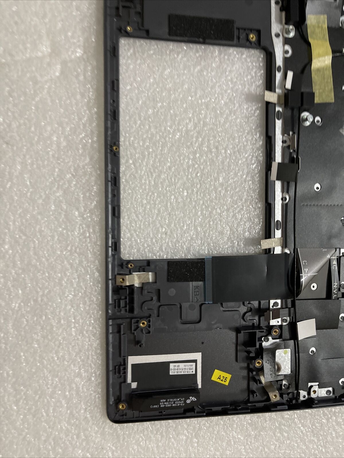 Dell Vostro 15 5510 5515 V5510 Palmrest W/Backlit Keyboard Gray JVYYX N1 P1