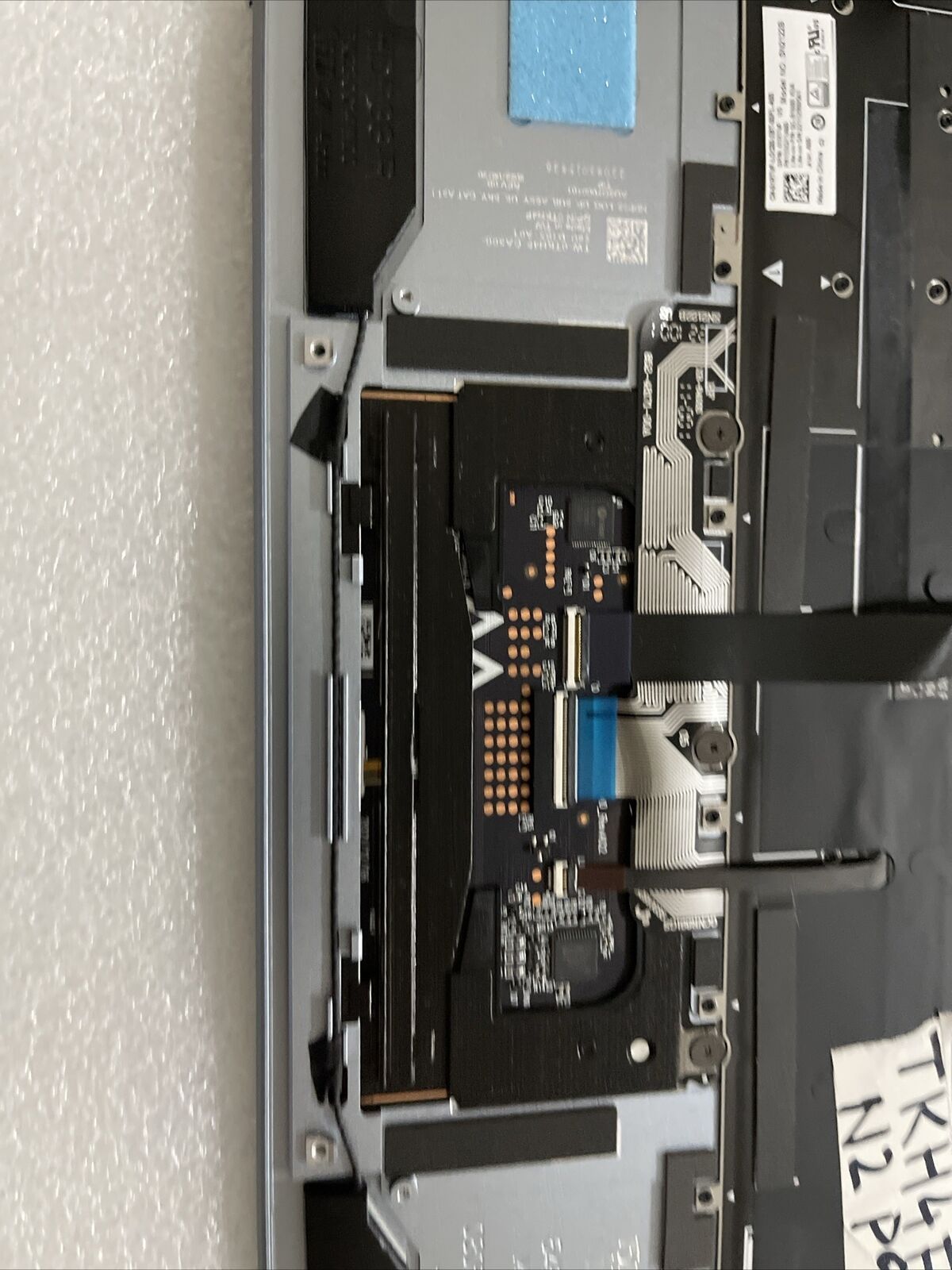 Dell XPS 9315 Laptop Palmrest Touchpad US Keyboard Speakers Sky Blue TKH4F N2P9
