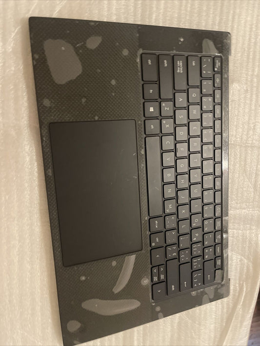 French Dell OEM XPS 9500 Touchpad Palmrest french Keyboard  6JV4G 06JV4G 18 P3