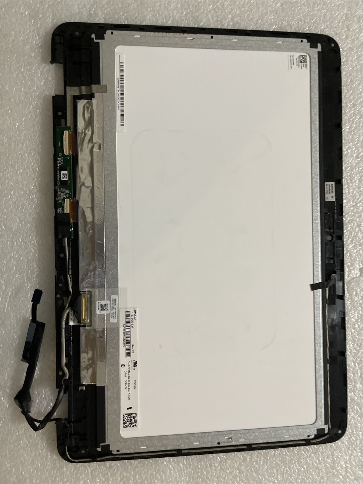 Dell OEM Chromebook 13 3380 13.3" WXGAHD LCD Display Panel - C0CKN CFM74 MP S8