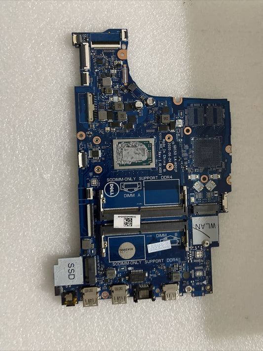 DELL INSPIRON 15 3505 SERIES AMD RYZEN 7 3700U CPU LAPTOP MOTHERBOARD DRFWY H1B4