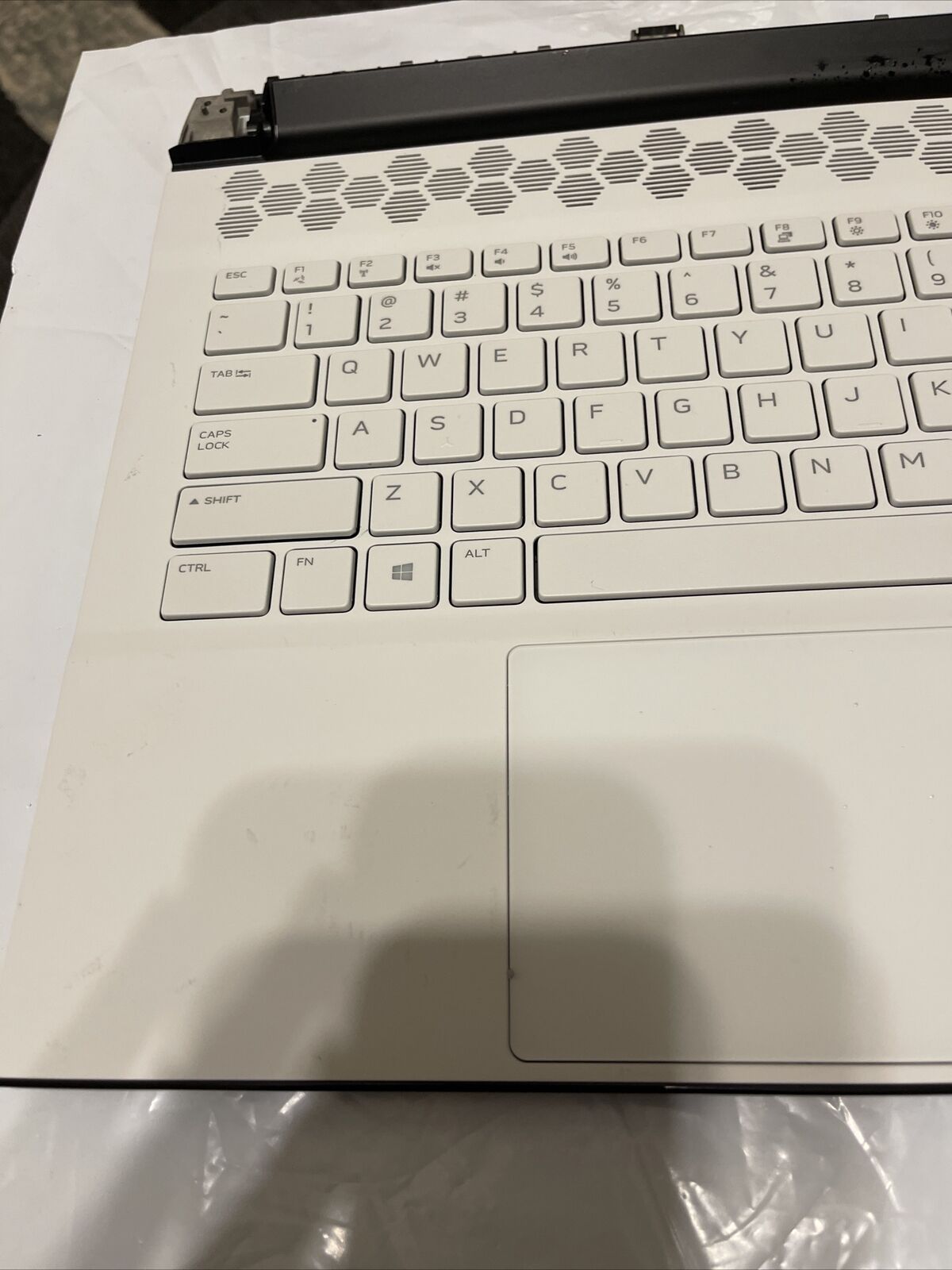 Dell Alienware M17 R3 Laptop Palmrest US Lunarlight Keyboard 00KP6D P8 T4 GradeB