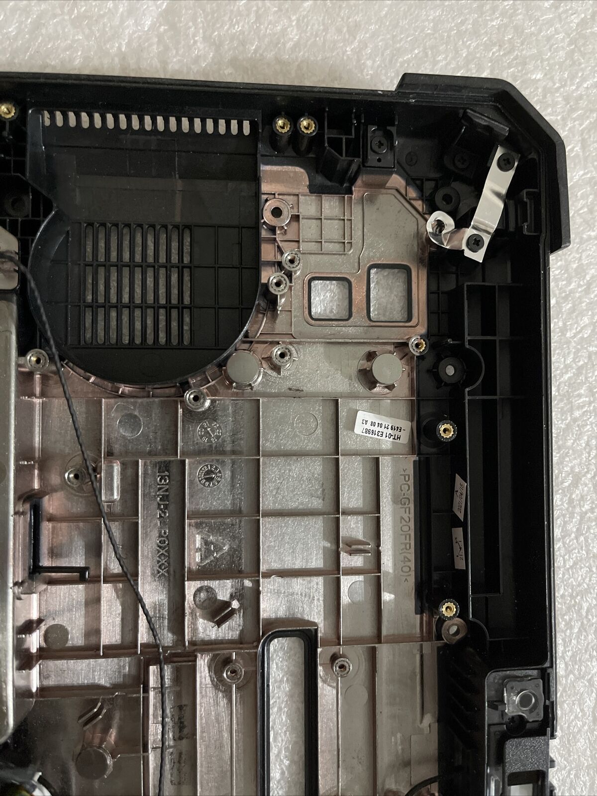 Dell Latitude 7220 Rugged Extreme Tablet Bottom Cover Extras DwCGW 5n4DJ B8K1