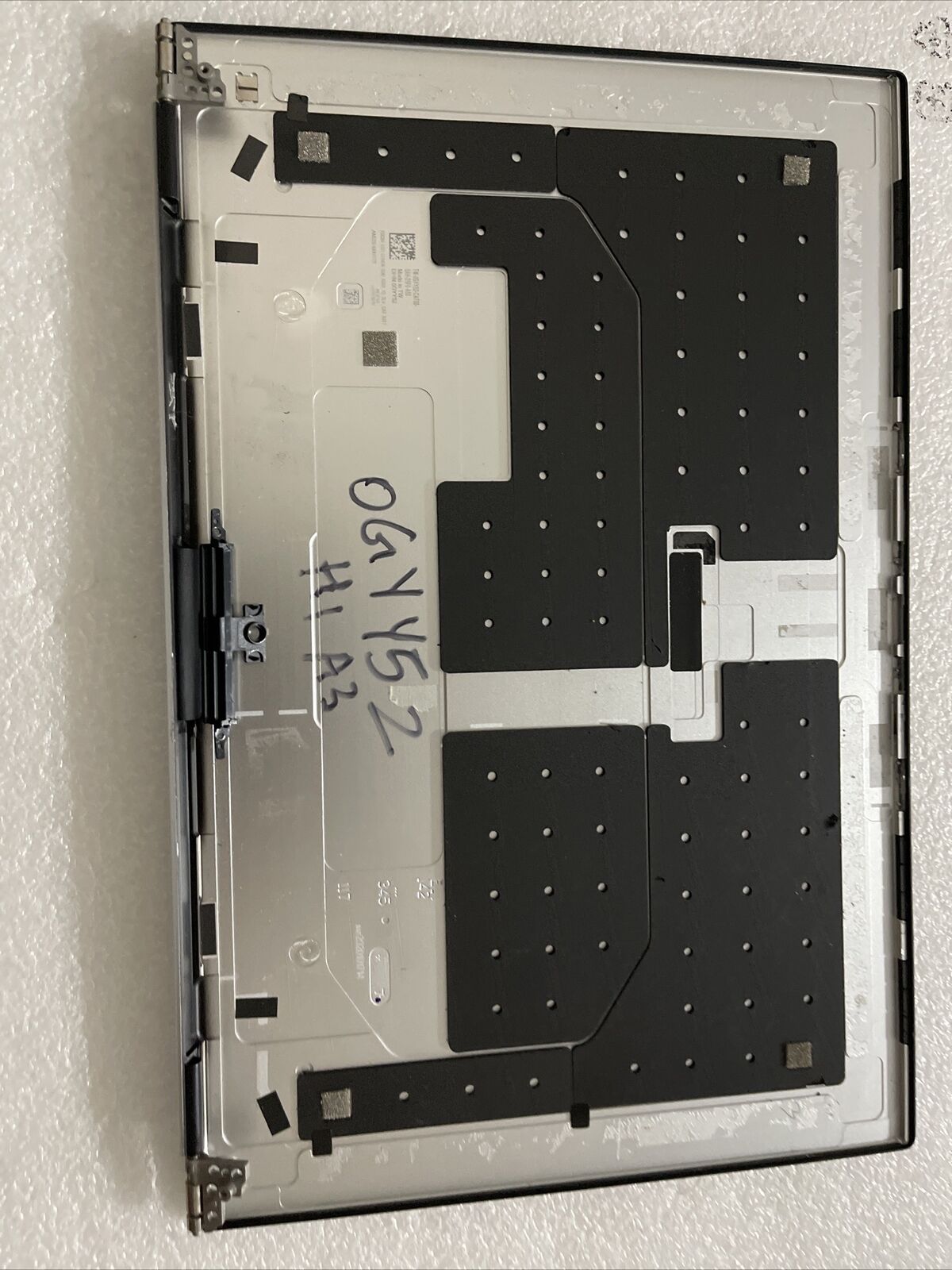 Dell OEM XPS 15 9500 FHD LCD Back Cover Panel w/ Hinges No-TS GYY52 0GYY52 H1 A3