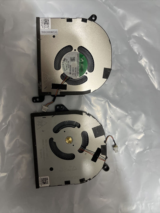 Genuine DELL Precision 5550 5560 5570 CPU GPU cooling fans 0DJH35 009RK6 h1