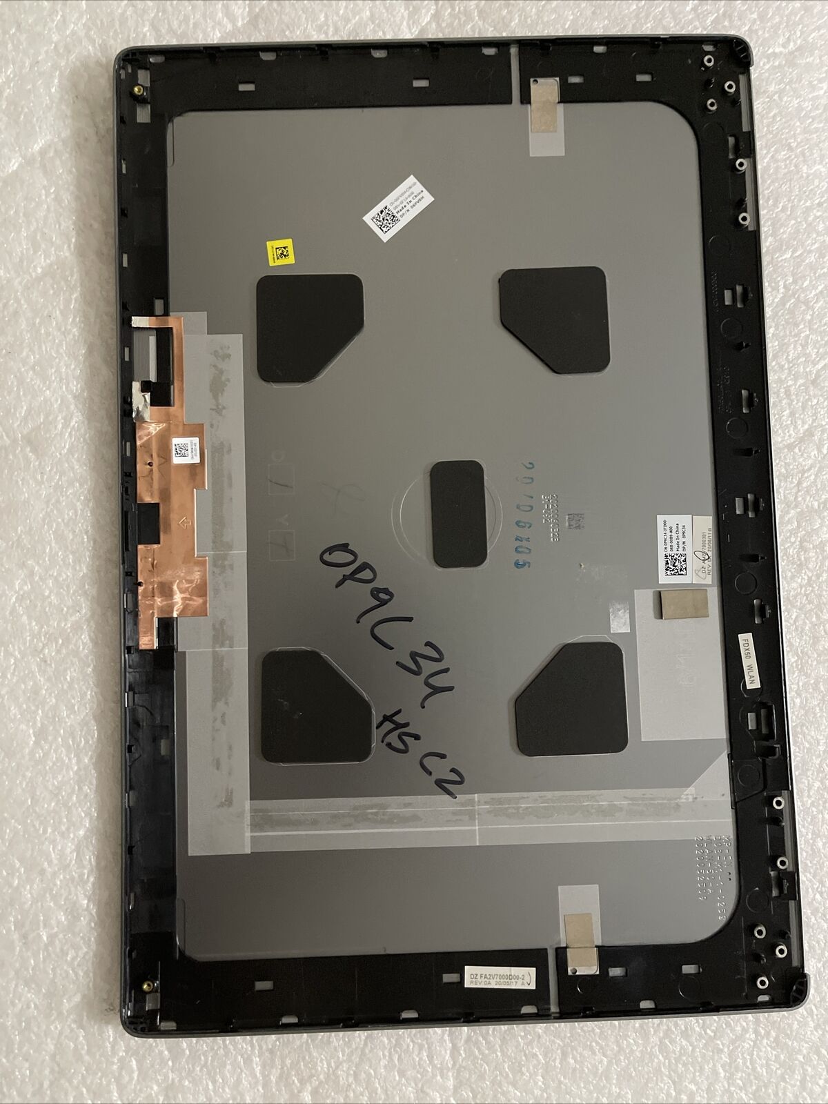 Genuine Dell Precision 15 7550 Laptop LCD Back Rear Cover  YRDHN  P9C34 HS C2