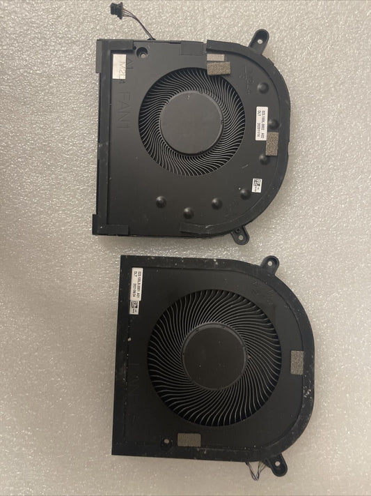 Genuine DELL Precision 17 5760 Laptop CPU GPU Fans Fan 1 Fan2 DC5V 00XR6Y 0C4YVP