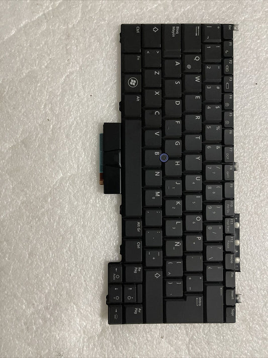 Genuine Dell Latitude E4300 Laptop Spanish Teclado Keyboard Backlit DW467 GB