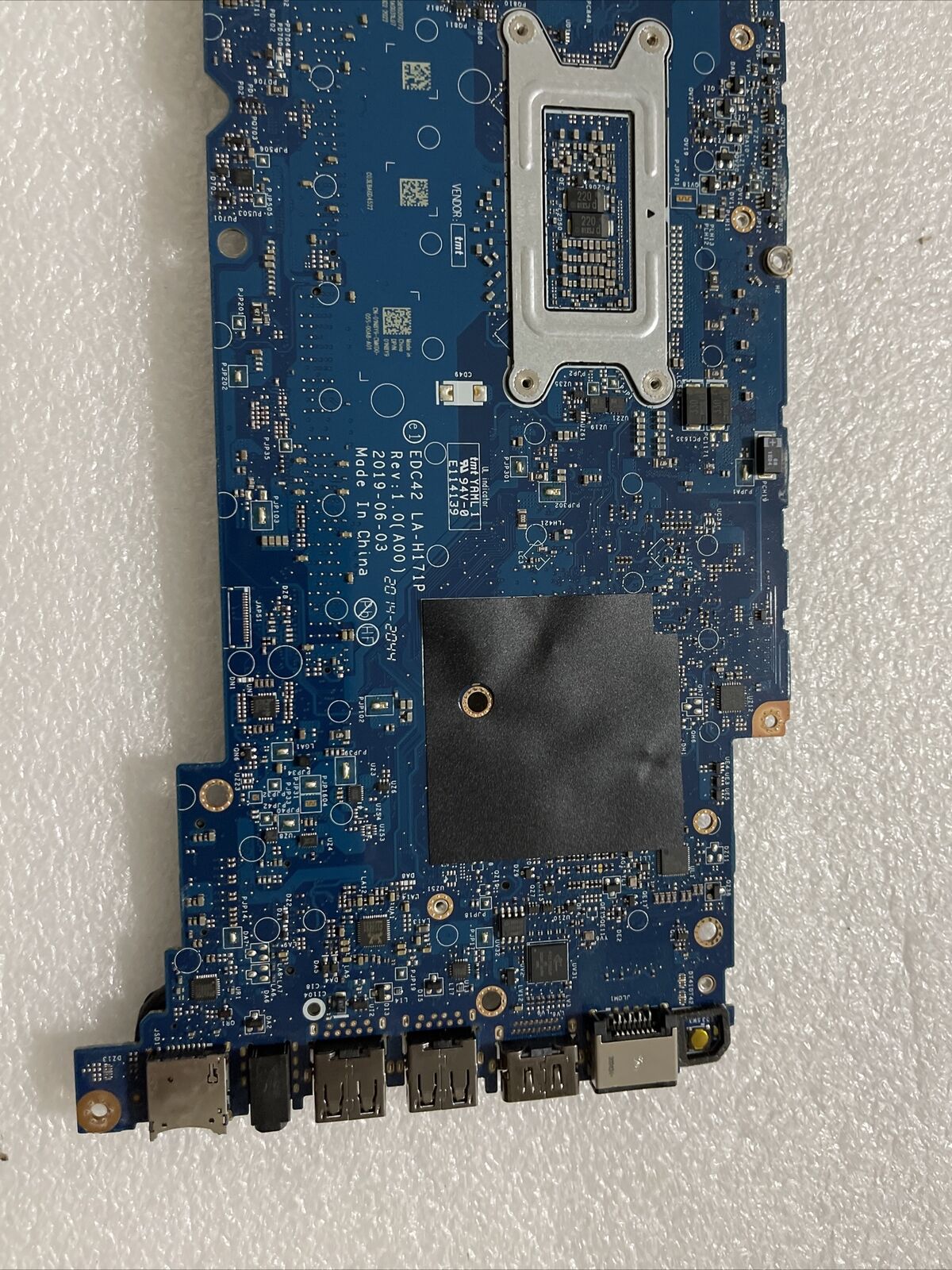 Dell OEM Latitude 5401 Motherboard  i5 2.4GHz Quad Core CPU 1N8Y9 01N8Y9 B7