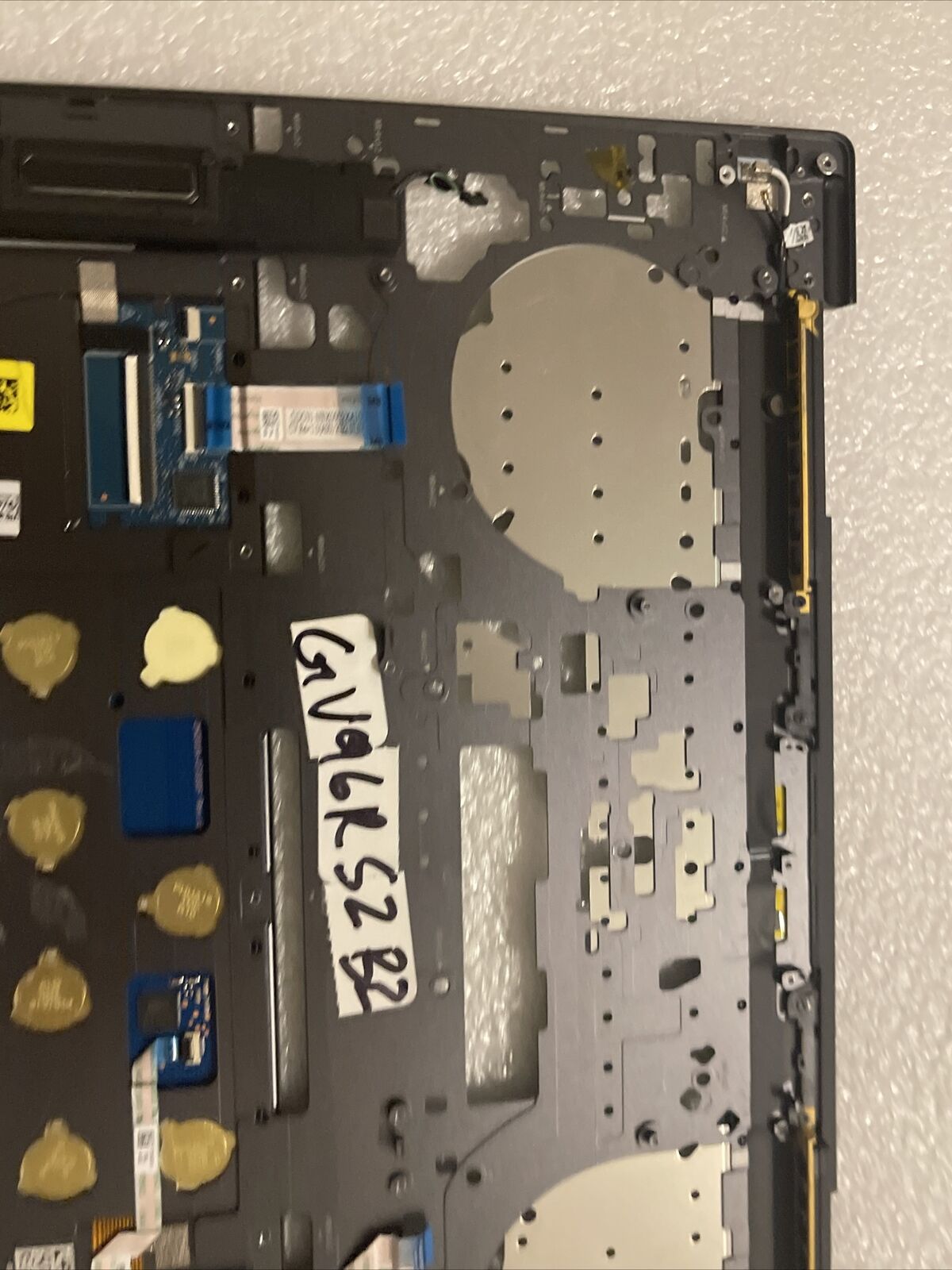 Genuine Dell XPS 9320 Palmrest Touchpad Assembly Speakers 7DM7J GV96R S2 B2