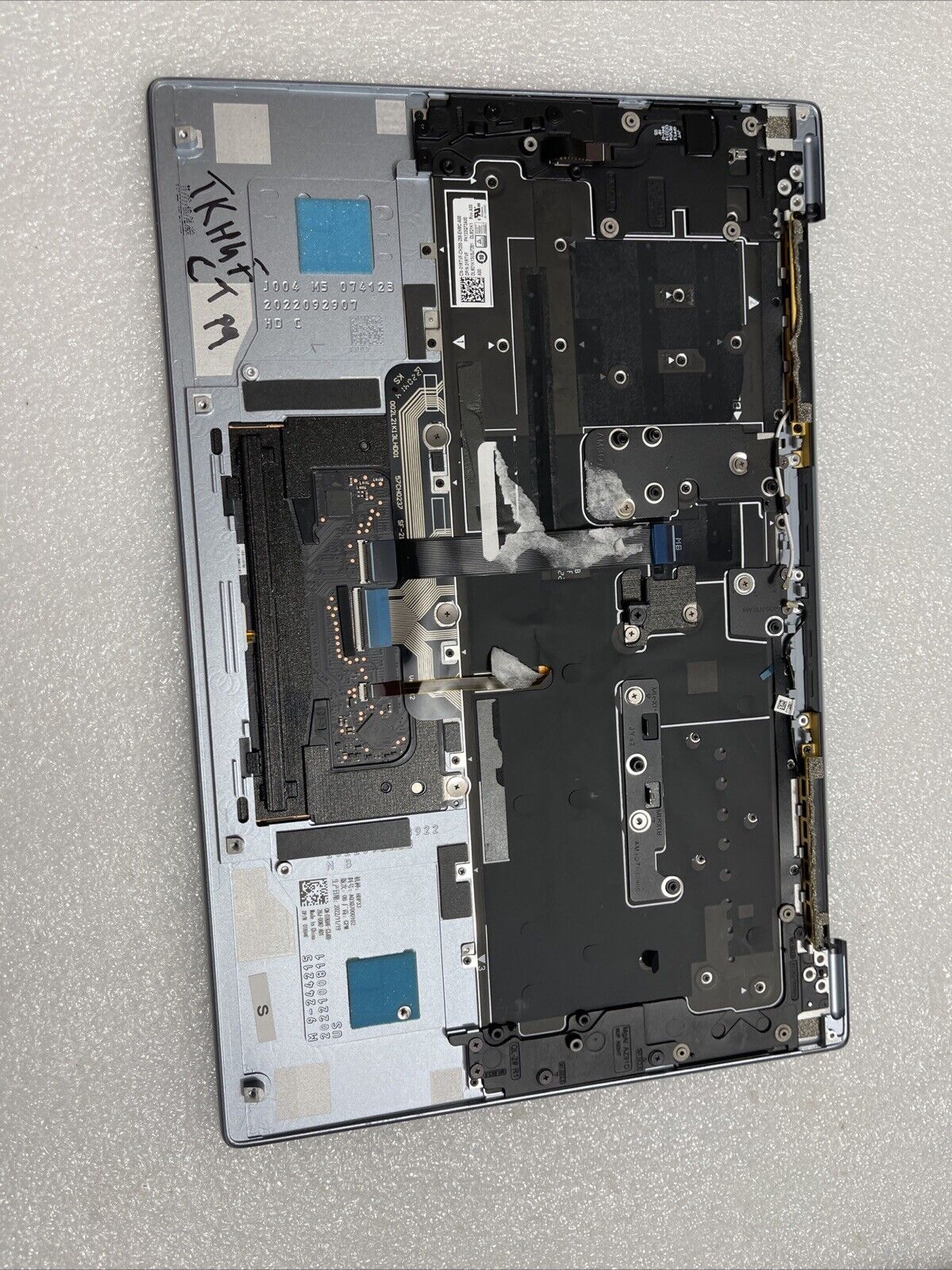 Dell XPS 9315 Laptop Palmrest Touchpad US Keyboard  Sky Blue TKH4F 0TKH4F CT P9