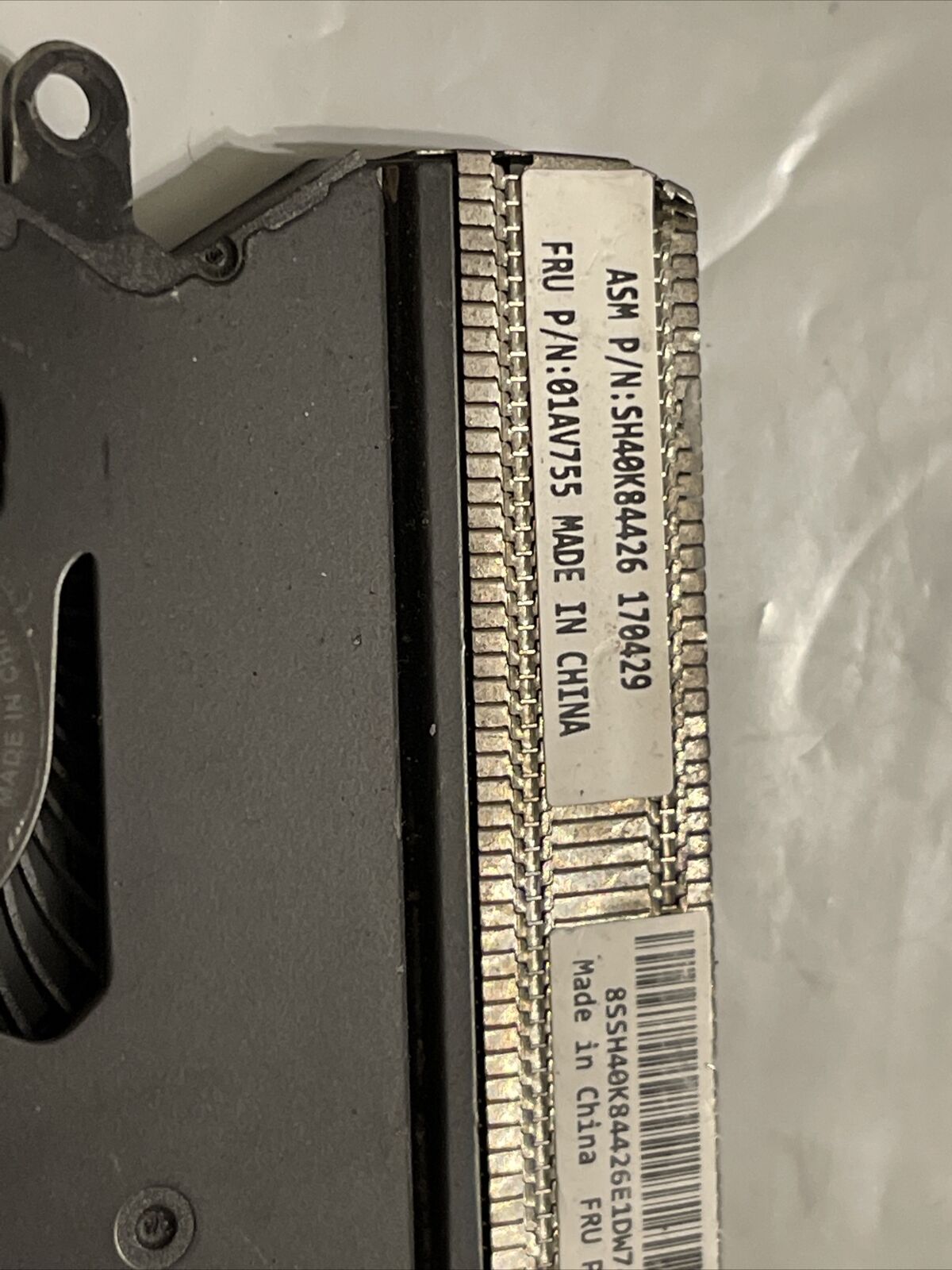 Lenovo Yoga {11e 3rd Gen} 11e 4th Gen Thermal Heat Sink Fan 01AV755 01AV754 ata